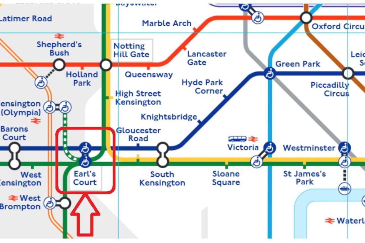 Amazing Flat Near South Kensington - 2 To 3 Bedrooms Londra Esterno foto